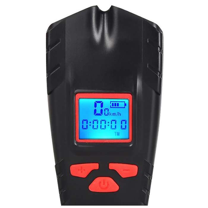 Wireless Code Meter Bicycle Light, Rechargeable Headlight with Horn, Speedometer Odometer, for All M