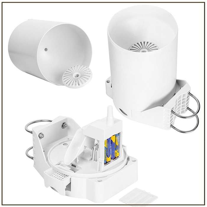 Wireless Digital Rain Gauge with Self-emptying Collector 3-in-1 Weather Station Rainfall History Al