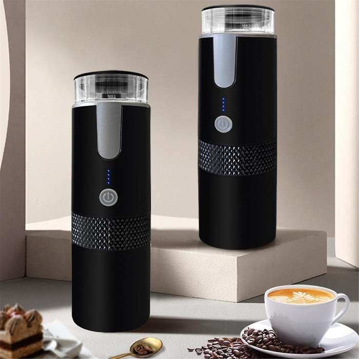 Wireless Electric Coffee Machine 1200mah Usb Rechargeable Outdoor Travel Car Home Portable Fully Aut