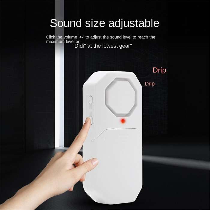 Wireless Door and Window Alarm 140dB Multi-Function Remote Door Magnetic Alarm for Home Security Ant