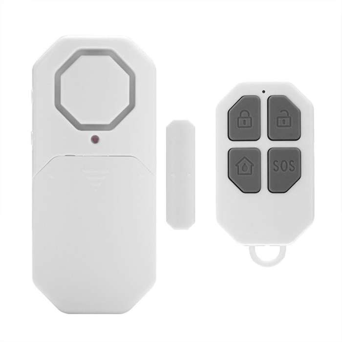 Wireless Door and Window Alarm 140dB Multi-Function Remote Door Magnetic Alarm for Home Security Ant