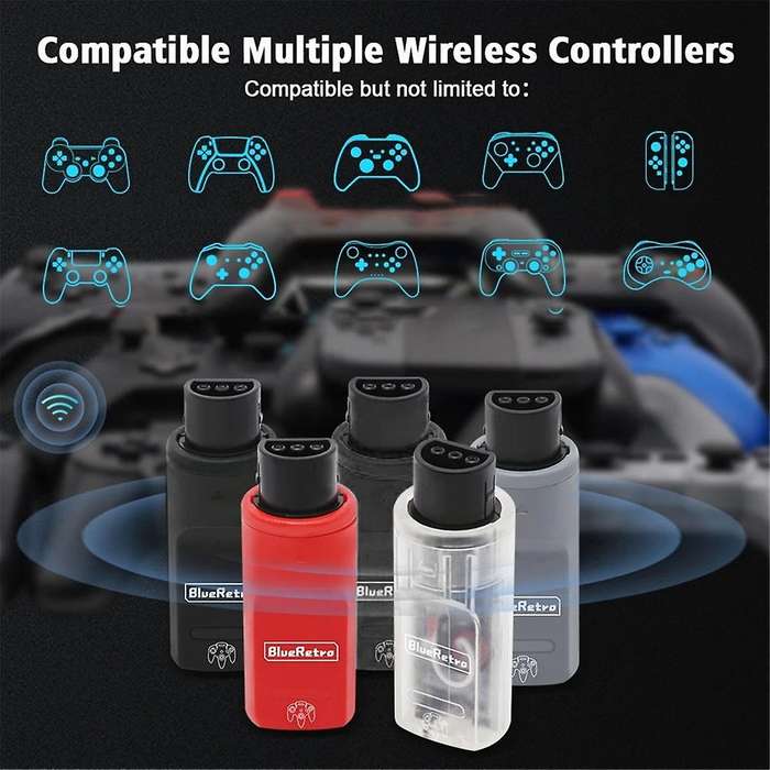Wireless Game Controllers Adapter for Console for // Controllers Transparent