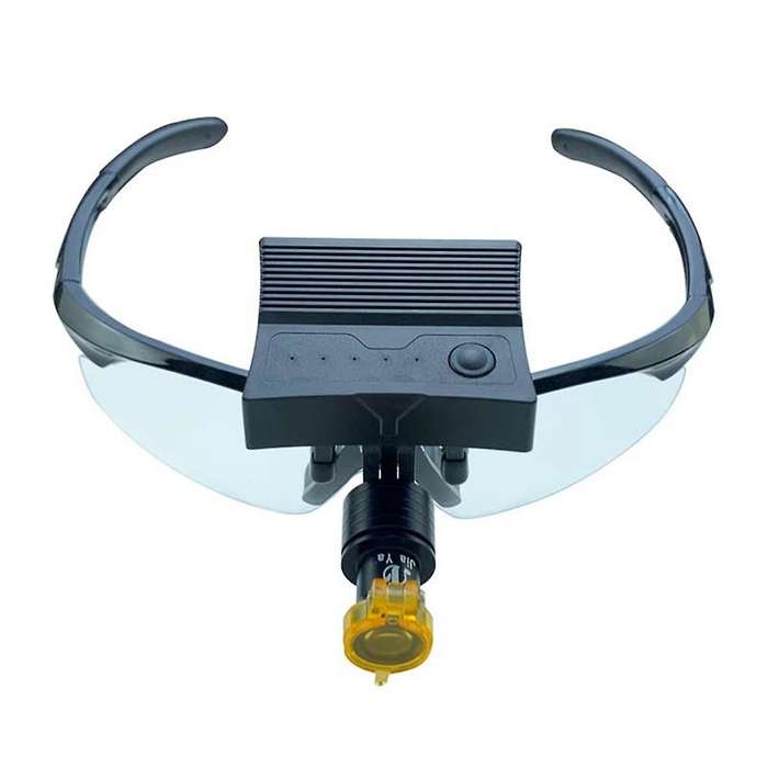Wireless Portable 5W LED Headlight Head Light Lamp Clip Type Dental Oral Cavity Lamp for Dental Mag