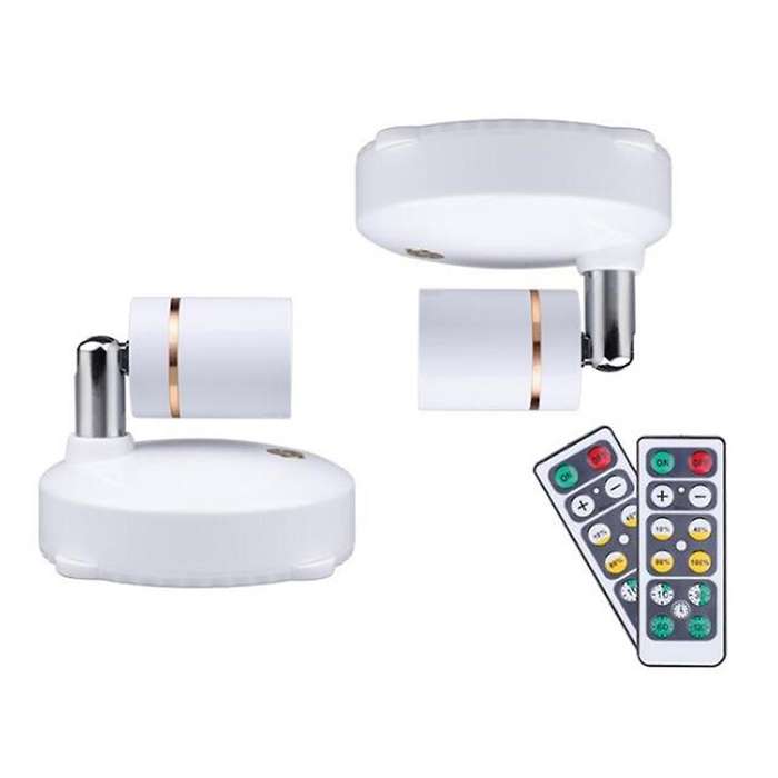 Wireless Spot Lights Battery Operated Accent Lights Indoor Dimmable Led Spotlight Anywhere Rotatable