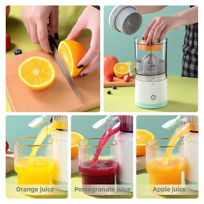 Wireless Slow Juicer Electric Juicers Orange Lemon Juicer Usb Fruit Extractor Automatic Small Elect