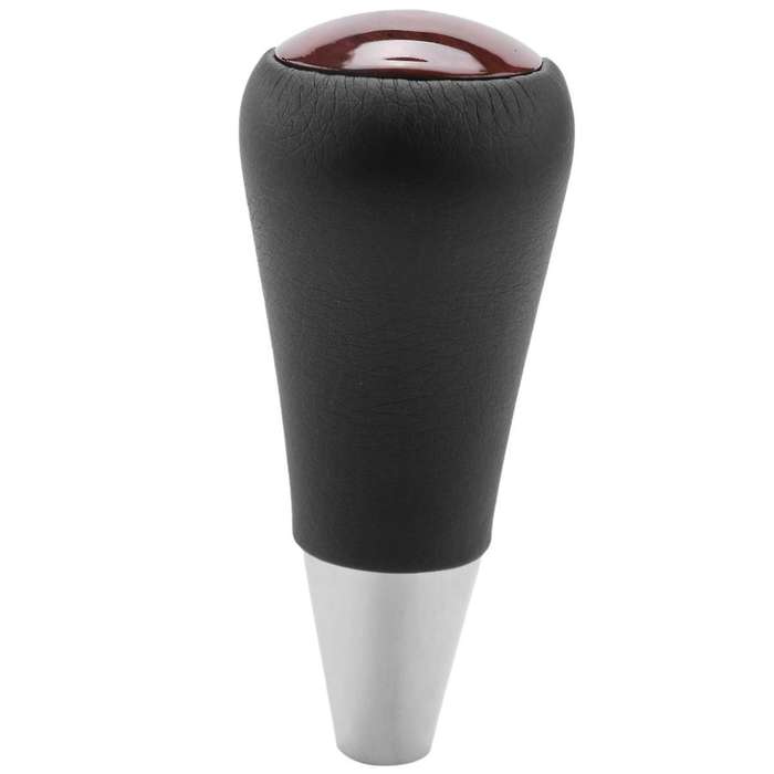Wood Grain Gear Shift Knob Shifter Lever Head for Vios Fortuner Accessories,black