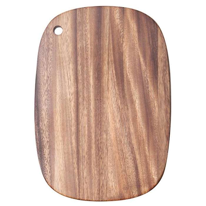 Wooden Cutting Board Large Solid Wood Cutting Board Wooden Household Cutting Board Solid Wood Oval C