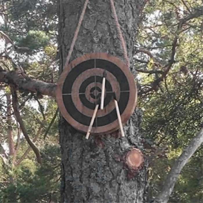 Wooden Crafts Wall Decoration Pendant Version Small Ax Bedroom Home
