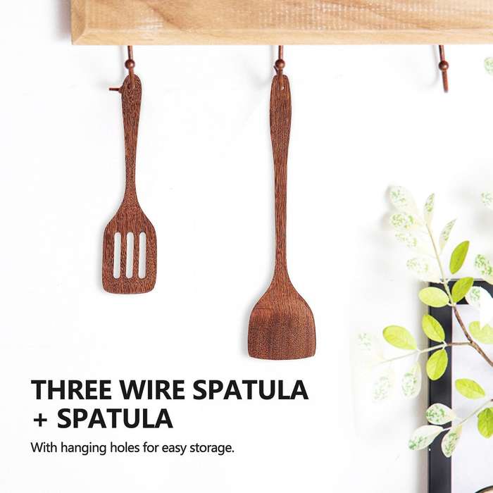 Wooden Spatula for Cooking,wooden Wok Spatula Of Unpainted Handmade By Natural Wood