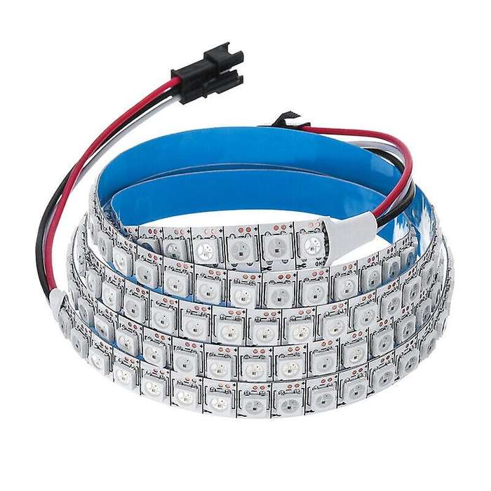 Ws2812b 5050smd 144 Led Light Strip with Built-in Rgb Ic Individual Addressable Dc