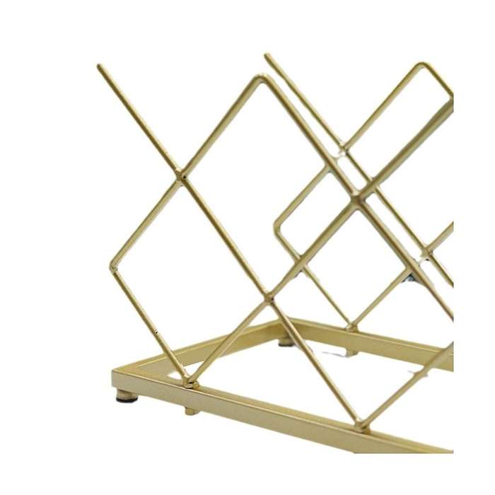 Wrought Iron Gold Wine Rack Home Wine Storage Rack Wine Rack Ornaments