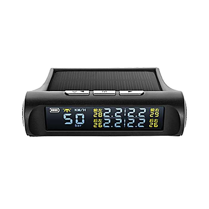 X1 Car Hud Head-up Display Steel Tire Pressure Monitoring Built-in Solar Energy Detection Tpms Syst
