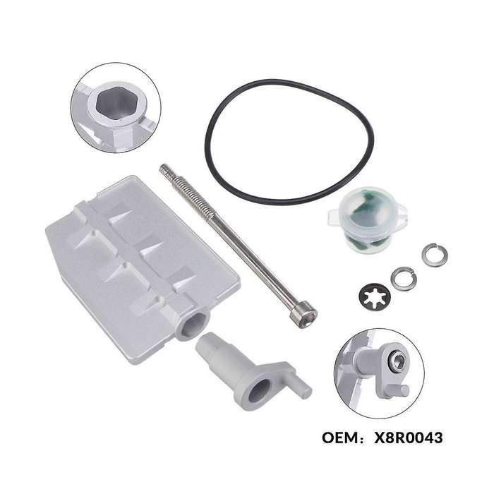 X8R0042 X8R0043 1 Set Car Engine Intake Manifold Valve Swirl Flap Repair Kit for Disa M54 3.0 Ltr