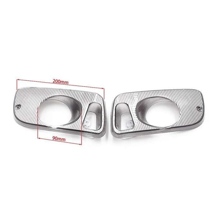 Yellow Fog Light Bumper Lamps with Switch+Harness+Bezel for 2/3Dr 92-95