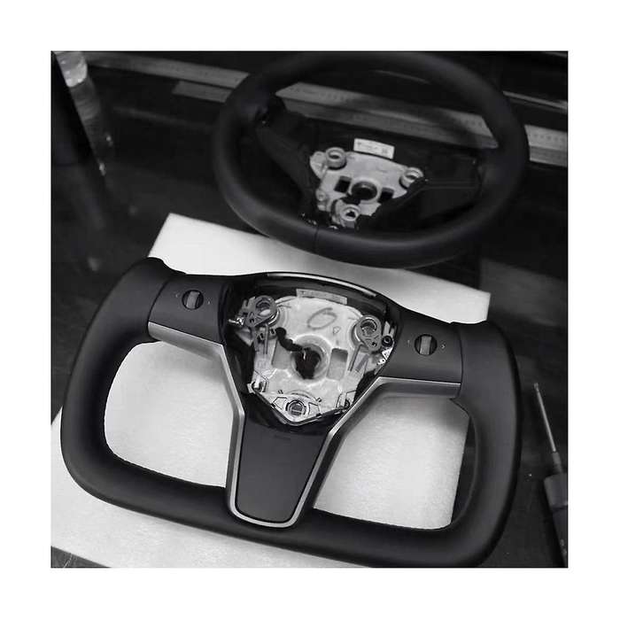 Yoke Steering Wheel Steering for 2017-2023 Model Y Steering Racing Custom Styling No Heating Side H