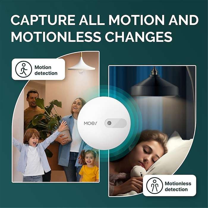 ZigBee Human Presence Sensor Detector 24GHz mmWave Detection Sensor for Home Security Smart Human Bo