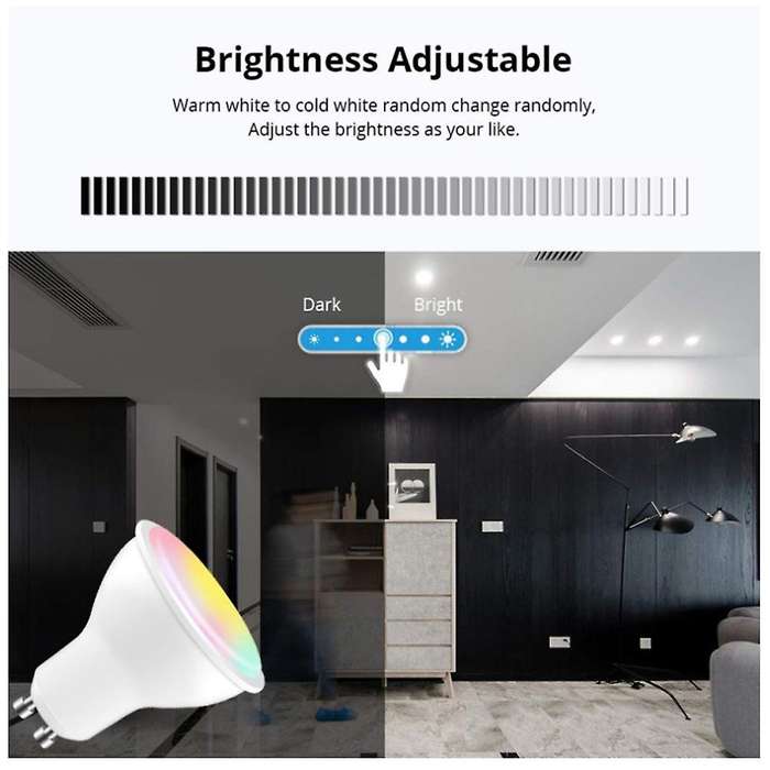 Zigbee Smart Home Led Bulbs Graffiti Smart Spotlights Dimmable Color Smart Bulbs Support Google Audi