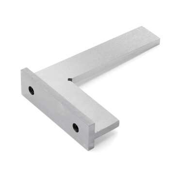100x70mm DIN875-2 Angle Corner Square Ruler 90 Degree Wide Base Gauge Woodworking Tool
