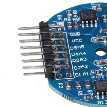 5 Channel Flame Sensor Module Analog Dgital Dual Output Fire Extinguishing Robot Flame Alarm System