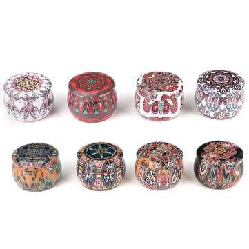 8PCS Candle Tin Jars DIY Candle Making Kit Holder Storage Case For Dry Storage Spices Camping Party