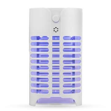 AC 100-240V Electric Mosquito Dispeller Killer Lamp LED UV Light Insect Killer... (PLUG: 220VEUPLUG)