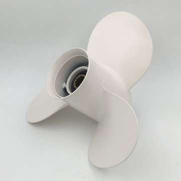 Aluminum Outboard Propeller 11 1/8 x 13 For Yamaha 25-60HP 69W-45945-00-EL