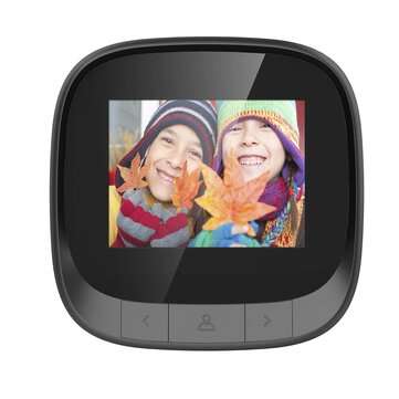 Bakeey DD3 2.4" Smart Doorbell IR Night Vision Door Peephole Camera Photo Recording Digital Display