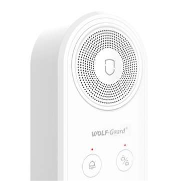 Bakeey IR Sensor Custom Recording Ringing Dual Vibration Mode Security Alarm System Warning Device F