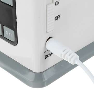 Bakeey Portable Air Cooler USB /Battery Power Fan Desktop Smart Digital Display Mini Fan