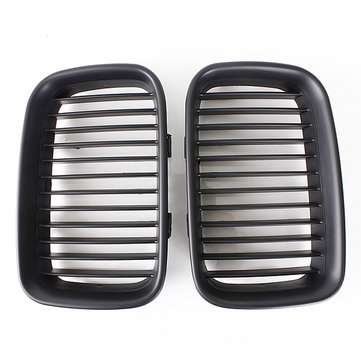 Black Sport Kidney Grille Grill For BMW E36 318/328/328 1992-1996