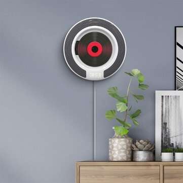 bluetooth Speakers USB Charging Wall-mounted Children`s Learning CD Player Remote Control Timing Fun