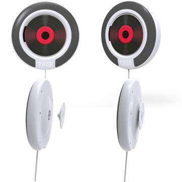 bluetooth Speakers USB Charging Wall-mounted Children`s Learning CD Player Remote Control Timing Fun