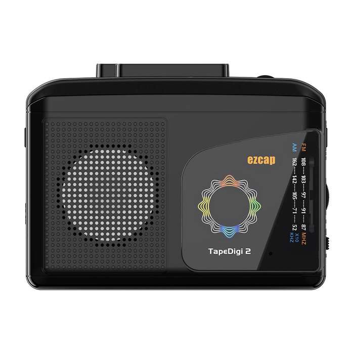 Ezcap 246 TapeDigi 2 Portable USB Cassette Tape Converter Player Support AM / FM Radio