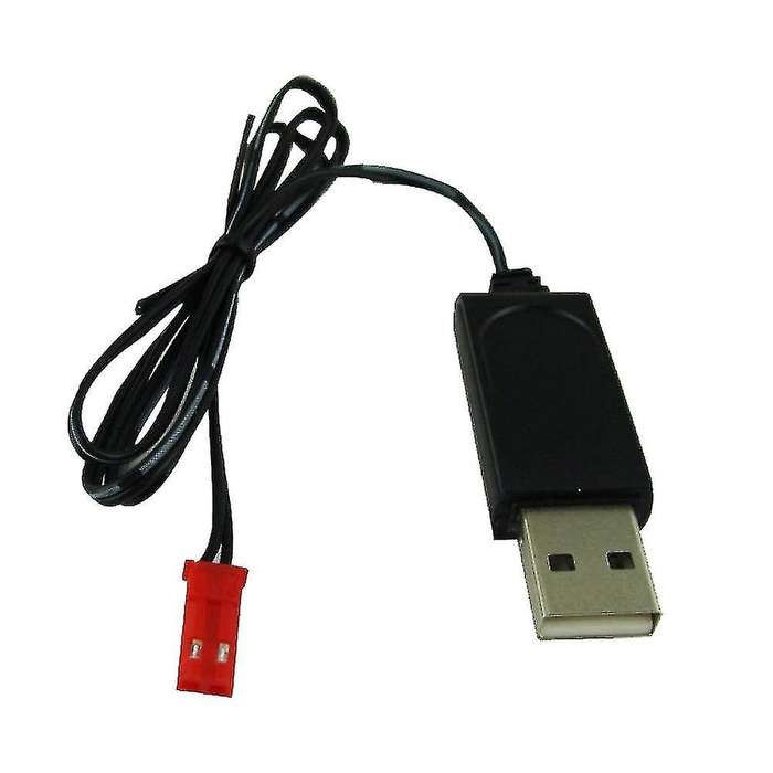 5pcs 3.7V Smart Chip Protection USB Battery Plug Charging Cable(JST)