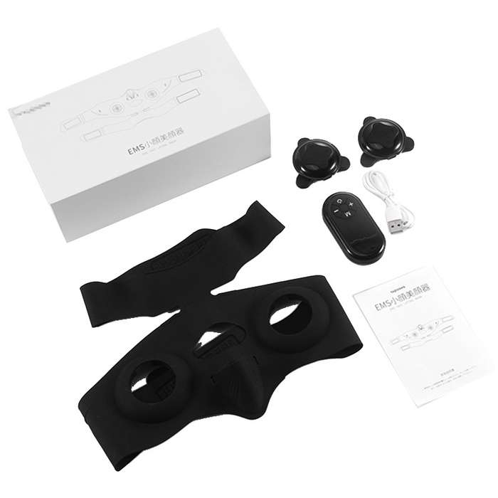 Face Massage Device Facial Household Beauty Instrument(Black)