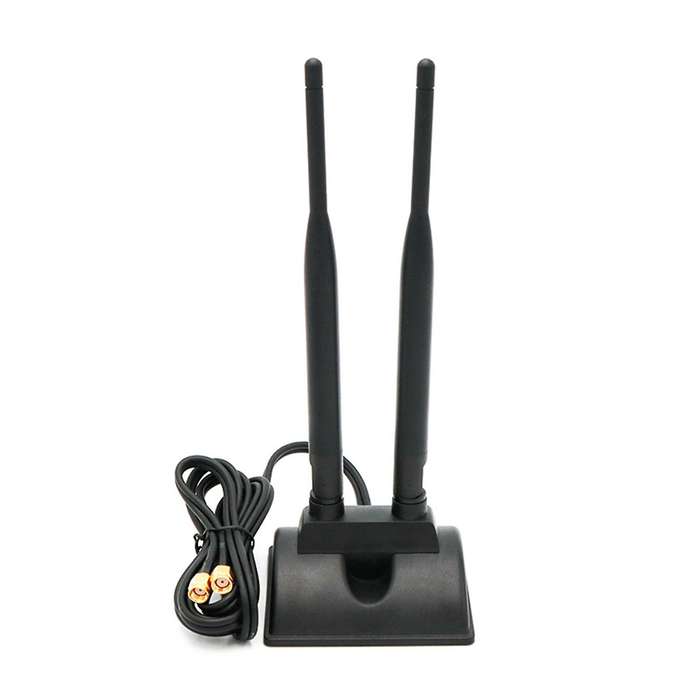 2.4GHz 5GHz 6DBI Magnetic Suction WiFi Antenna PCI-E WiFi Network Card
