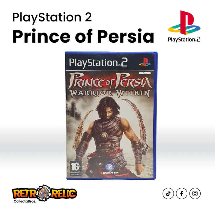 PlayStation Two  Prince of Persia Warrior Within (PS2) videogame - Pre-Owned