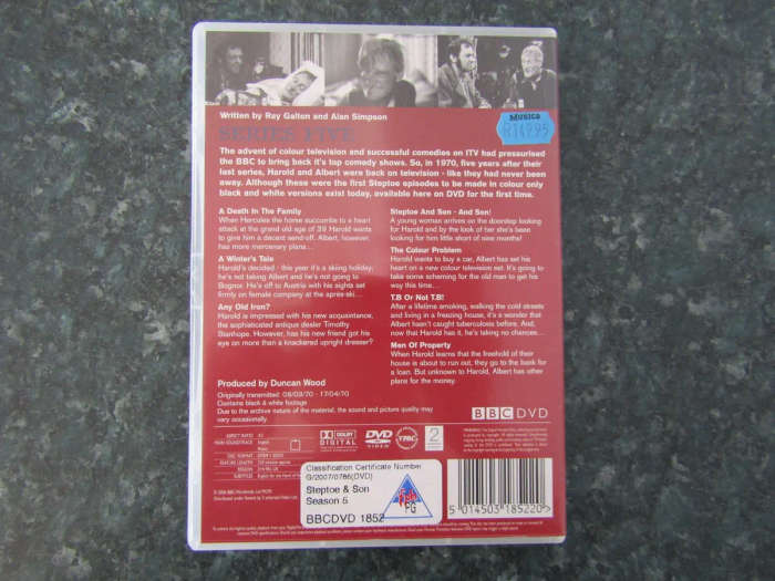 Steptoe & Son Seaon 5 (2 Disc)