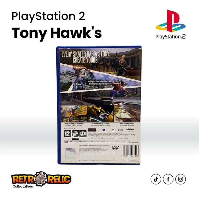 Tony Hawk's Proving Ground PS2 Videogame- Pre-Owned