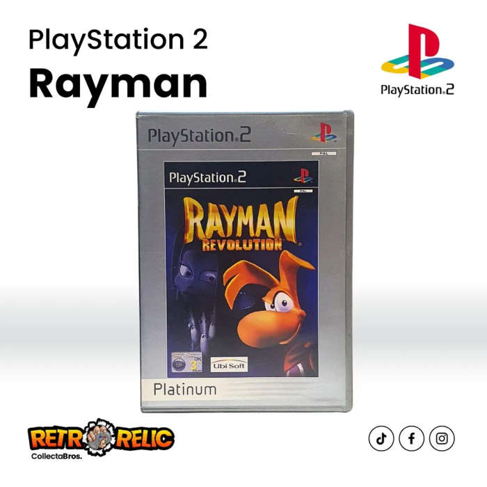 PlayStation Two  Rayman Revolution Platinum (PS2) videogame - Pre-Owned