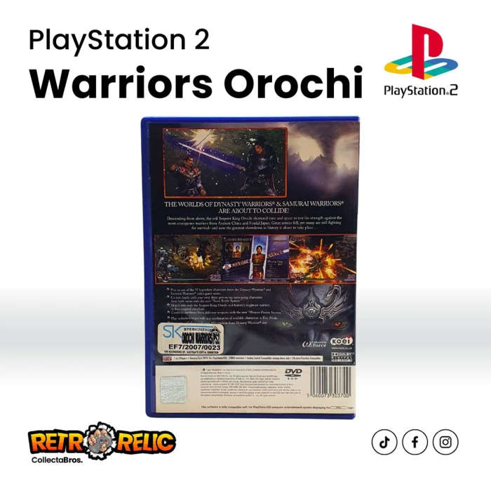 Warriors Orochi (PS2) videogame - Pre-Owned