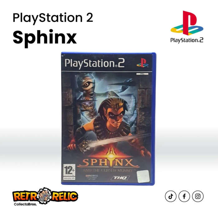 PlayStation Two  Sphinx and the cursed Mummy (PS2) videogame - Pre-Owned