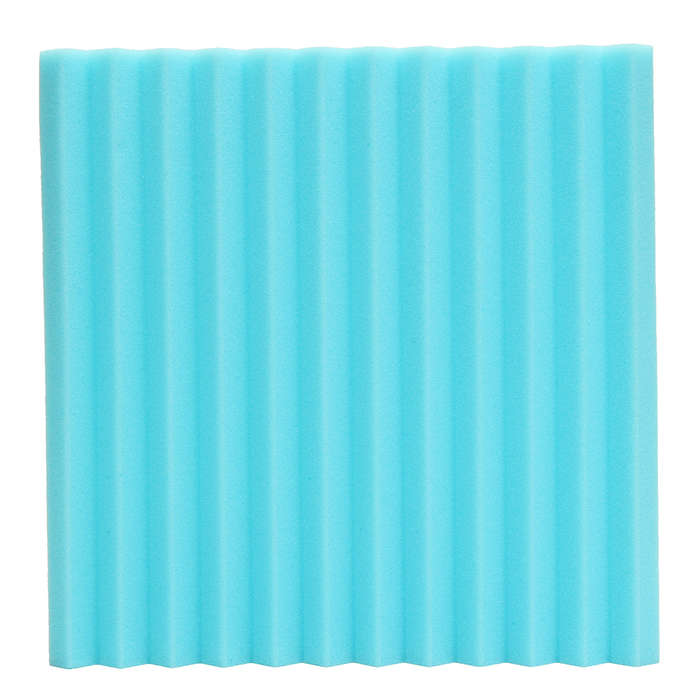 6Pcs Studio Foam Acoustic Wedge Soundproofing Tiles 30×30×2.5CM