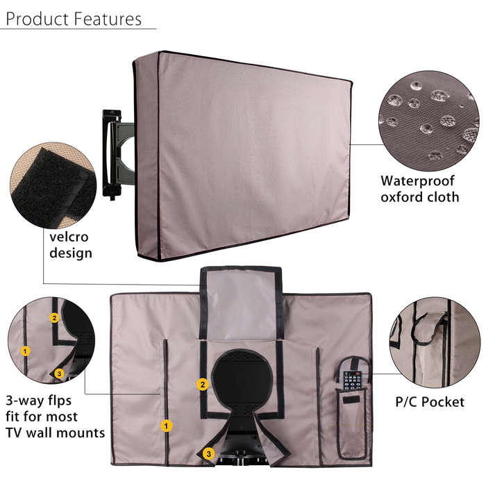 Outdoor Waterproof TV Cover