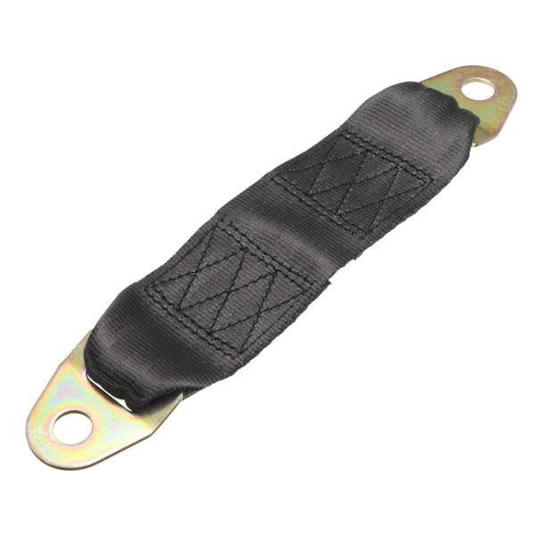 23cm Car Safety Belt Extending Seat Belt Extender Bolt Nut Washer Black