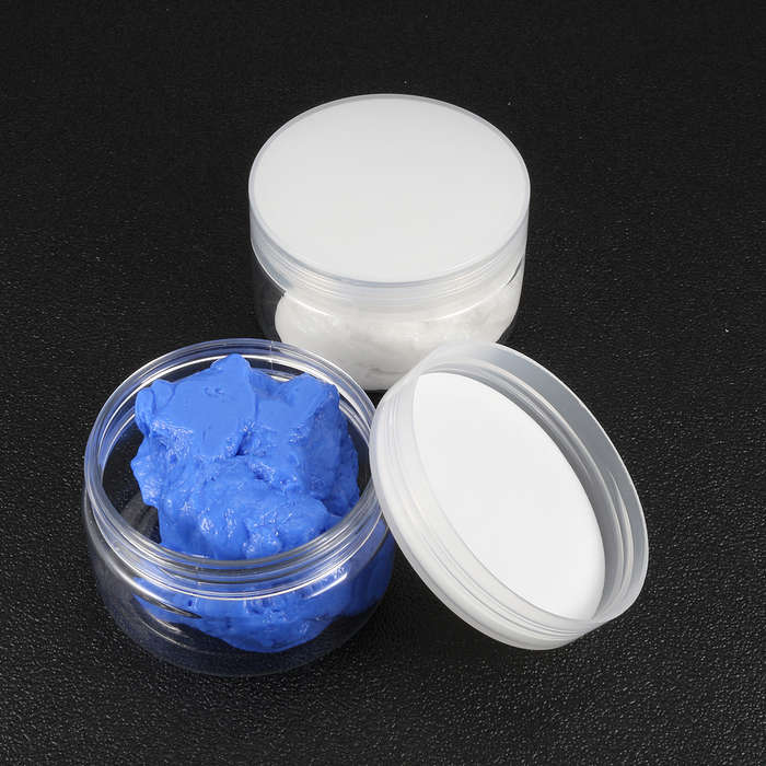 260g White Blue Mold Making Silicone Putty Molding RTV Food Safe Sugarcraft Rubber