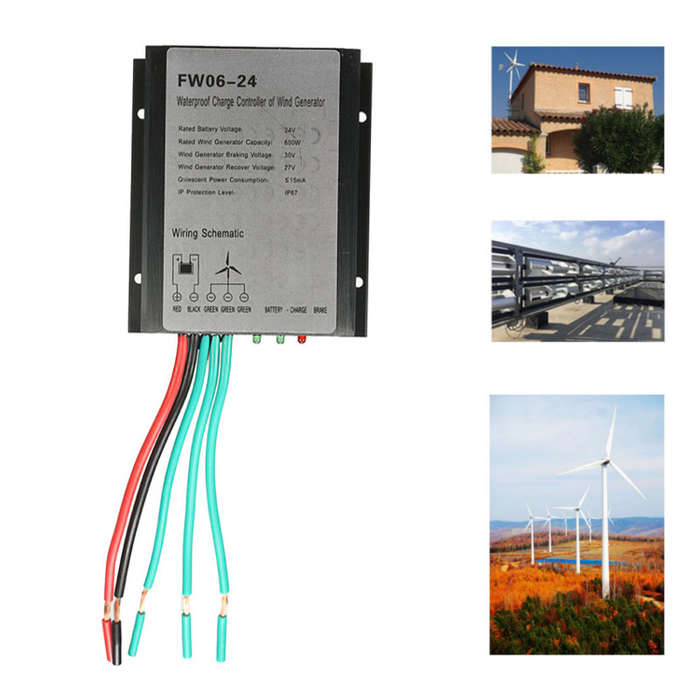 Wind turbines controller