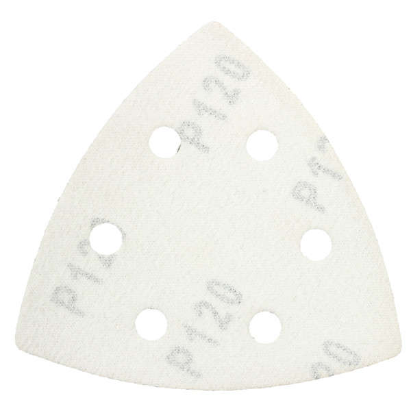 100pcs 60-240 Grit Triangle Sanding Sheets Paper with Sander Grinder Plate