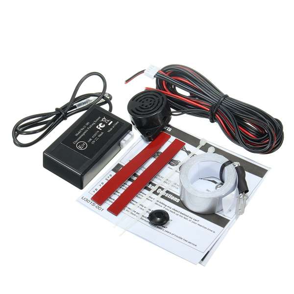 Car Electromagnetic Parking Reversing Reverse Backup Radar Sensor DC 12V