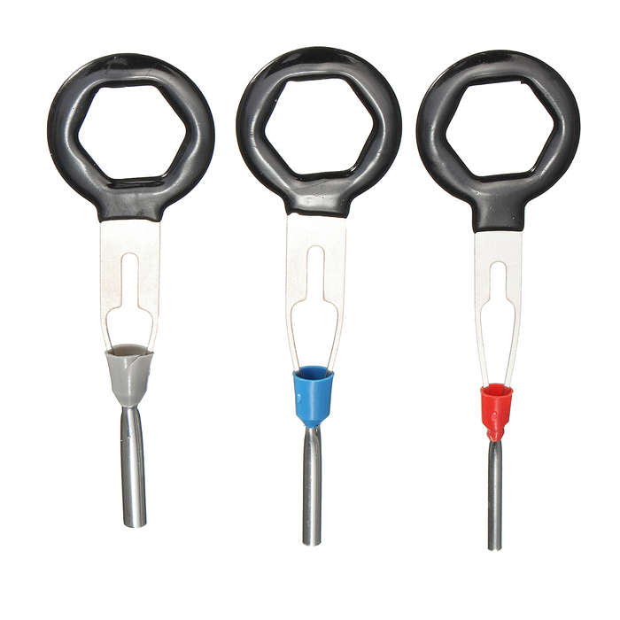 Excellway&reg; 11Pcs Terminal Removal Tool Kit Wiring Connector Pin Release Extractor